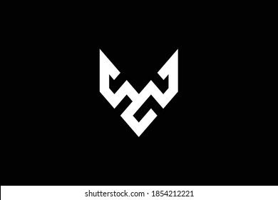 ZM letter logo design on luxury background. MZ monogram initials letter logo concept. ZM icon design. MZ elegant and Professional white color letter icon design on black background. M Z