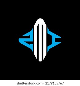 ZMI letter logo creative design with vector graphic