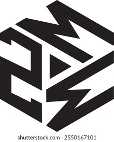 ZMW Polygon Shape, icon, symbol, vector file 