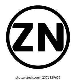 zn logo for graphics designer  