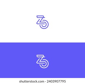 ZO, elementos de plantilla de diseño de logotipo de letras OZ. Logo de la letra digital abstracta moderna. Ilustración vectorial. Nuevo logo moderno.
