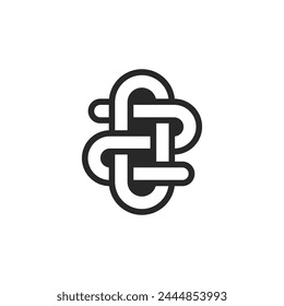 ZO, OZ, Z AND O Abstract initial monogram letter alphabet logo design