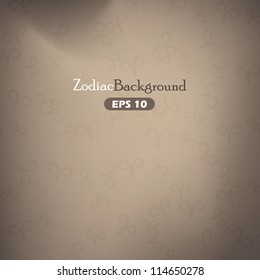 Zodiac Aries background