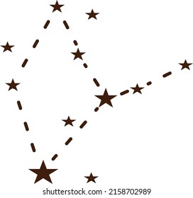 Zodiac astrology horoscope design,  esoteric zodiacal horoscope.