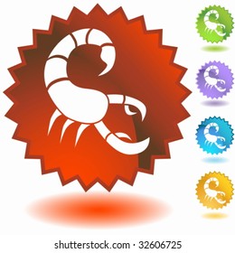 zodiac badge scorpio