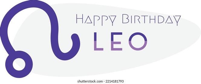 zodiac Birthday cool template design