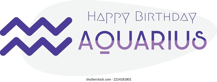 zodiac Birthday cool template design