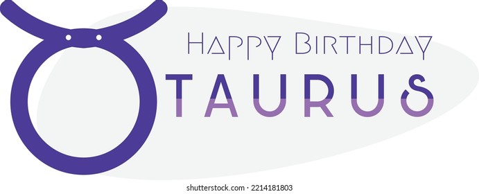 zodiac Birthday cool template design