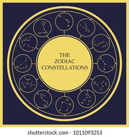 Zodiac Constellation Set