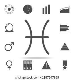 Zodiac Fish Jupiter icon. web icons universal set for web and mobile