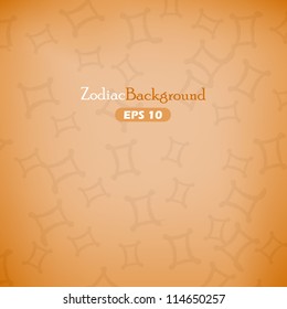 Zodiac Gemini background