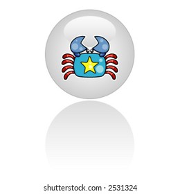 zodiac icon - cancer