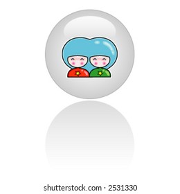zodiac icon - gemini
