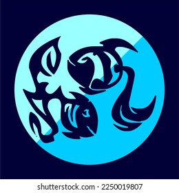 zodiac icon logo an imaginary circle in the sky centered on the ecliptic. zodiac Aquarius Pisces Aries Taurus Gemini Cancer Leo Virgo Libra Scorpio Sagittarius Capricorn various shapes