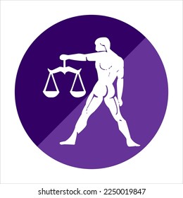 zodiac icon logo an imaginary circle in the sky centered on the ecliptic. zodiac Aquarius Pisces Aries Taurus Gemini Cancer Leo Virgo Libra Scorpio Sagittarius Capricorn various shapes