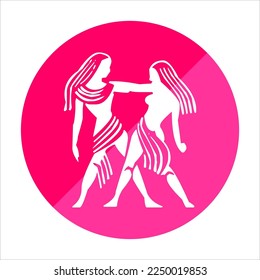 zodiac icon logo an imaginary circle in the sky centered on the ecliptic. zodiac Aquarius Pisces Aries Taurus Gemini Cancer Leo Virgo Libra Scorpio Sagittarius Capricorn various shapes
