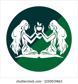 zodiac icon logo an imaginary circle in the sky centered on the ecliptic. zodiac Aquarius Pisces Aries Taurus Gemini Cancer Leo Virgo Libra Scorpio Sagittarius Capricorn various shapes