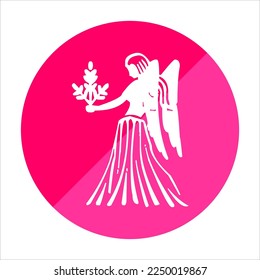 zodiac icon logo an imaginary circle in the sky centered on the ecliptic. zodiac Aquarius Pisces Aries Taurus Gemini Cancer Leo Virgo Libra Scorpio Sagittarius Capricorn various shapes