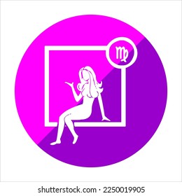 zodiac icon logo an imaginary circle in the sky centered on the ecliptic. zodiac Aquarius Pisces Aries Taurus Gemini Cancer Leo Virgo Libra Scorpio Sagittarius Capricorn various shapes