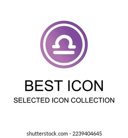 Zodiac icon set collection can be used for digital and print