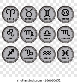 zodiac, icon vector