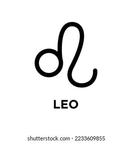 zodiac icon vector design template in white background