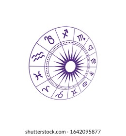 Zodiac icon vector illustration design