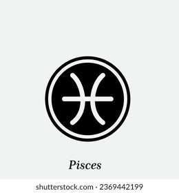 Zodiac icon vector logo design template