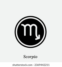Zodiac icon vector logo design template