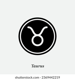 Zodiac icon vector logo design template