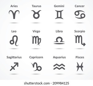 Zodiac icons