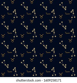 Zodiac icons astrological pattern with hand drawn speckles. Horoscope symbols colourful texture.
