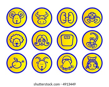 Zodiac iconset