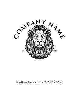 Zodiac lion vector illustration hand drawn artwork