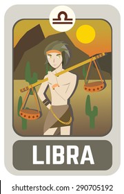 zodiac man card : Libra