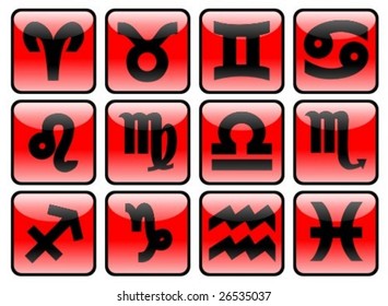 zodiac set vector