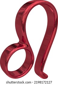 Zodiac sign. Astrological symbol 3d
