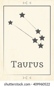 zodiac sign constellations, illustration in vector format