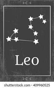 zodiac sign constellations, illustration in vector format