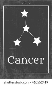 zodiac sign constellations, illustration in vector format