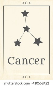 zodiac sign constellations, illustration in vector format