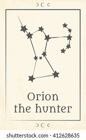 zodiac sign constellations, illustration in vector format
