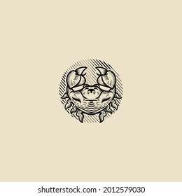 zodiac sign hand drawn black and white 