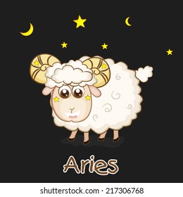 Zodiac Sign or Horoscope Sign - Aries.