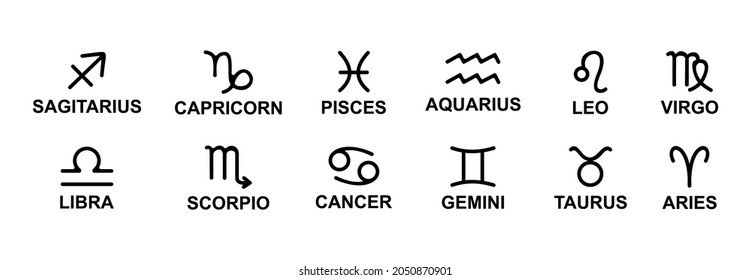 438 Zodiac Signature Images, Stock Photos & Vectors | Shutterstock