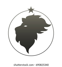 Zodiac Sign. Leo. Vector Illustration