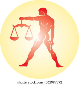 Zodiac sign Libra 