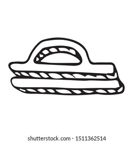 zodiac sign libra doodle vector sketch