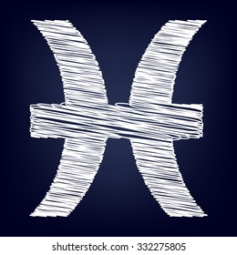 Zodiac sign Pisces 
