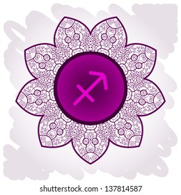 zodiac sign Sagittarius.